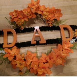 DAD - Harley-Davidson Emblem-  memorial / funeral